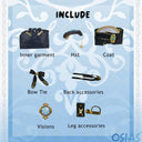 OSIAS COSPLAY - Genshin Impact Freminet Cosplay Costume