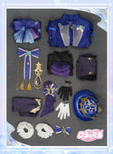 OSIAS COSPLAY - Genshin Impact Furina Black Cosplay Costume