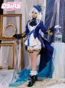 OSIAS COSPLAY - Genshin Impact Furina White Cosplay Costume