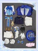 OSIAS COSPLAY - Genshin Impact Furina White Cosplay Costume