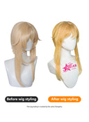 Genshin Impact Traveler/Lumine/Hotaru Cosplay Wig