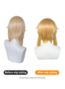 Genshin Impact Traveler/Lumine/Hotaru Cosplay Wig