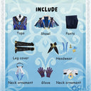 OSIAS COSPLAY - Genshin Impact Neuvillette Cosplay Costume