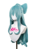 OSIAS COSPLAY - Genshin Impact Yumemizuki Mizuki Cosplay Wig Long Light Blue Synthetic Heat Resistant Hair