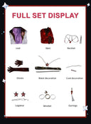 OSIAS COSPLAY - Honkai Star Rail Acheron Concert Cosplay Costume