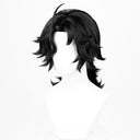 OSIAS COSPLAY - Identity V Acrobat Cosplay Wig Rain Pearl Short Black