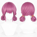 OSIAS COSPLAY - Identity V Cheerleader Cosplay Wig Fluorite Short Pink With Double Buns