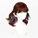 OSIAS COSPLAY - Identity V Cheerleader Cosplay Wig OPH.LILY Medium Brown With Multicolor Pigtails