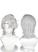 OSIAS COSPLAY - Identity V Patient Cosplay Wig Tracing Light Short Grey