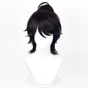 OSIAS COSPLAY - Identity V Prisoner Cosplay Wig OPH.LUCA Short Black With a Ponytail