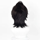 OSIAS COSPLAY - Identity V Prisoner Cosplay Wig OPH.LUCA Short Black With a Ponytail