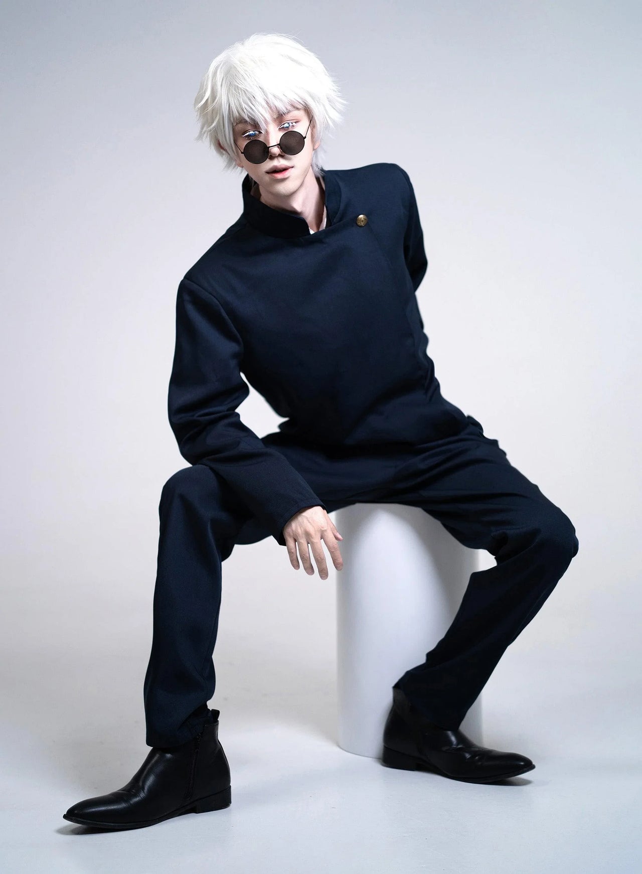 OSIAS Jujutsu Kaisen Gojo Satoru High School Cosplay Costume osias-jujutsu-kaisen-gojo-satoru-high-school-cosplay-costume