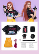 KPop Demon Hunters Mira Cosplay Costume How It's Done Stage Outfit