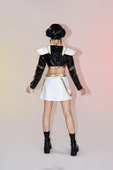 OSIAS COSPLAY - KPop Demon Hunters Zoey Cosplay Costume Golden Stage Outfit Black