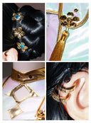 OSIAS COSPLAY - KPop Demon Hunters Zoey Cosplay Costume White Stage With Dazzling Laser Design