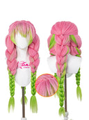 OSIAS COSPLAY - Demon Slayer Kanroji Mitsuri Cosplay Wig