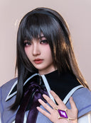 OSIAS COSPLAY - Madoka Magica Akemi Homura Cosplay Wig Long Black Hair