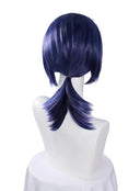 OSIAS COSPLAY - Honkai Star Rail Dr. Ratio Concert Cosplay Wig Short Dark Purple With Braid Hair