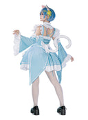 OSIAS COSPLAY - Re:Life in a Different World From Zero Rem Maid Cat Ears Cosplay Costume with Tail