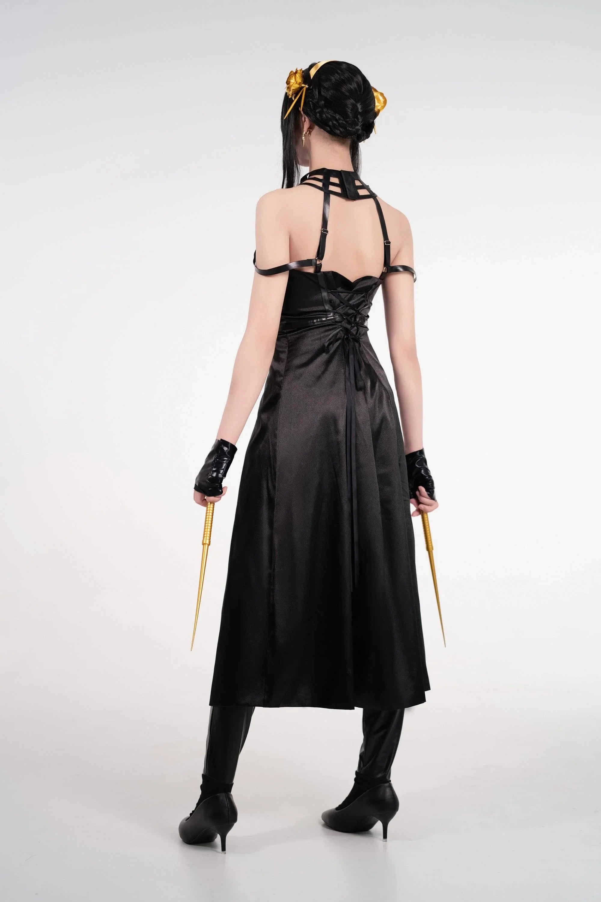 OSIAS SPYFAMILY Yor Forger Women Dress Cosplay Costume OSIAS SPYFAMILY Yor Forger Women Dress Cosplay Costume