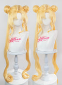OSIAS COSPLAY - Sailor Moon Tsukino Usagi Cosplay Wig Long Yellow Hair
