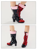 OSIAS COSPLAY - Suicide Squad Harley Quinn Anime Cosplay Boots