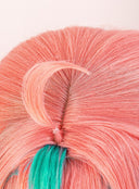 OSIAS COSPLAY - Genshin Impact Varesa Cosplay Wig Long Pink and Green With Two Braids