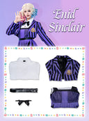 Wednesday Enid Sinclair Cosplay Costume School Uniform Outfit