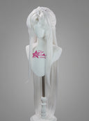 OSIAS COSPLAY - Wuthering Waves Carlotta Montelli Cosplay Wig Long White Hair