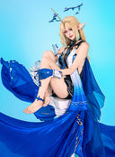 OSIAS COSPLAY - Wuthering Waves Cartethyia Cosplay Costume with Extra-Large Hemline