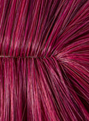 Wuthering Waves Lupa Cosplay Wig Long Dark Pink to Light Pink With Pigtails