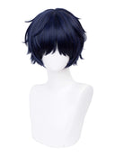 OSIAS COSPLAY - Your Lie in April Arima Kousei Cosplay Wig Short Blue Black Hair