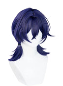 OSIAS COSPLAY - Zenless Zone Zero Belle Cosplay Wig Summer Skies Short Purple With Pigtails