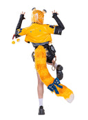 OSIAS COSPLAY - Zenless Zone Zero Ju Fufu Cosplay Costume with Fluffy Gradient Tiger Tail