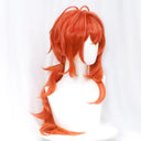 OSIAS COSPLAY - Genshin impact Diluc Cosplay Wig