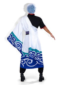 GINTAMA Sakata Gintoki Cosplay Costume With Pockets and Elastic Waist