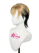 Gachiakuta Zanka Nijiku Cosplay Wig Short Blonde and Black