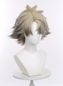 Gachiakuta Rudo Surebrec Cosplay Wig Short Blonde and Grey