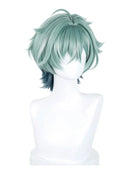 Genshin Impact Lohen Cosplay Wig Short Green