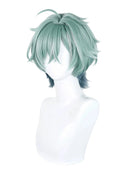 Genshin Impact Lohen Cosplay Wig Short Green