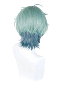 Genshin Impact Lohen Cosplay Wig Short Green