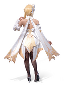 Genshin Impact Lumine Cosplay Kostüm Als Himmel und Erde neu erschaffen werden Outfit