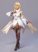 Genshin Impact Lumine Cosplay Kostüm Als Himmel und Erde neu erschaffen werden Outfit