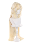 Genshin Impact Nicole Reeyn Cosplay Wig Long Blonde and Blue