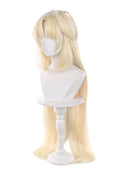 Genshin Impact Nicole Reeyn Cosplay Wig Long Blonde and Blue