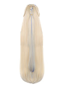 Genshin Impact Nicole Reeyn Cosplay Wig Long Blonde and Blue