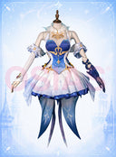 Genshin Impact Odette Cosplay Costume Elegant Ballet Dress