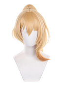 Genshin Impact Yoimiya Cosplay Wig Long Blonde With Ponytail