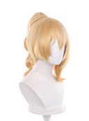Genshin Impact Yoimiya Cosplay Wig Long Blonde With Ponytail