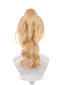 Genshin Impact Yoimiya Cosplay Wig Long Blonde With Ponytail